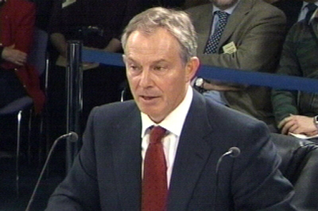 Tony Blair's burnt toast triggers fire alert