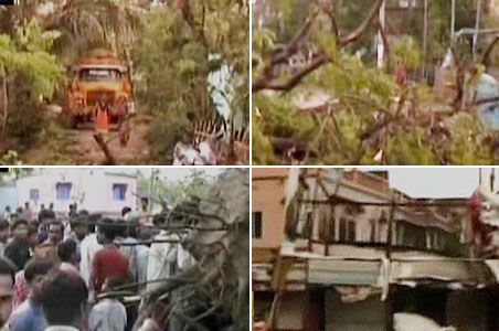 Storm in West Bengal, Bihar leaves over 120 dead