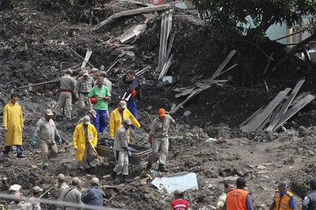 200 killed in Brazil landslide