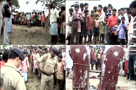 Human sacrifice at temple in West Bengal