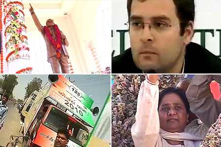 Rahul Gandhi challenges Mayawati on home turf