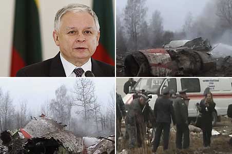 Polish President, wife among 80 killed in plane crash in Russia