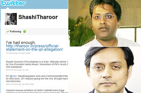 Now, Tharoor aide slams Lalit Modi on Twitter