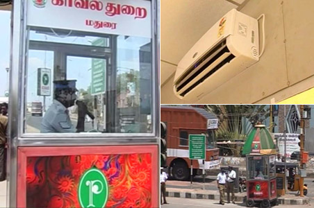 Madurai's traffic cops to get booths with ACs