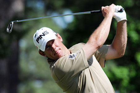 Westwood poised to claim Masters green jacket