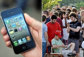 New iPhone selling briskly as thousands line up