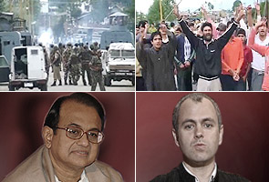 J&K civilian deaths: Omar asks Chidambaram to intervene