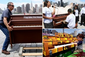 'Play Me, I'm Yours' piano project in New York