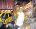 Truck crushes vehicle in Mumbai, cabbie escapes unhurt