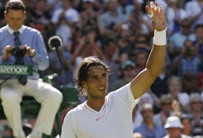 Nadal downs Nishikori at Wimbledon 