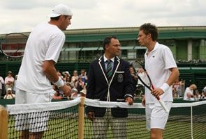 Wimbledon umpire enters tennis history