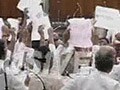 Ruckus in Bihar Assembly, Opposition MLAs hurl tables