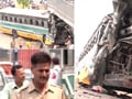 Blueline bus rams into pillars, 9 passengers injured