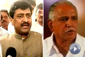 Chavan takes Belgaum to Delhi, Yeddyurappa unmoved