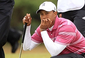 Tiger Woods uses expletives on live television  