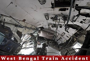 Bengal train accident: Gas cutters being brought to take out bodies