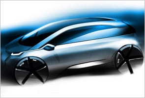 BMW offers preview of battery powered car