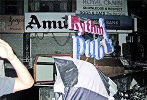Late night brawl at Noida pub