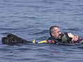 Trained dogs rescue tourists at Italian beaches