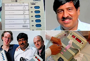 Electronic voting machine stolen, this man blamed