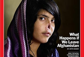 Afghan girl on Time cover a propaganda: Taliban