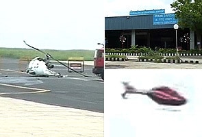 Hard landing for helicopter in Bangalore