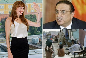 Jolie donates more for Pak floods than Zardari