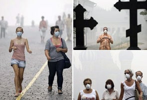Health alarm as acrid smog blankets Moscow