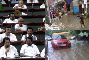 Delhi rain leaks into Parliament Delhi rain leaks into Parliament