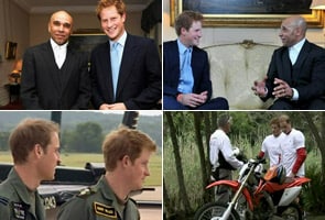 Prince Harry 'hooked on yoga'