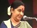 Sushma in Bellary to support Reddy Brothers