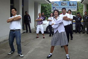 Dancing Thai police star in new YouTube video