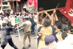 Trinamool, CPM workers clash in Kolkata, 10 injured Trinamool, CPM workers clash in Kolkata, 10 injured