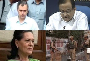 J&K: Omar meets Sonia, Chidambaram to discuss AFSPA