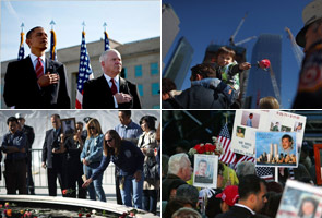 At 9/11 memorial ceremony, a focus on loss before tension