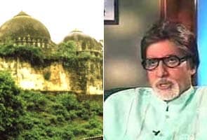 Patience and will on test ahead of Ayodhya verdict: Big B