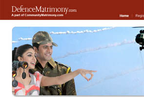 Matrimonial website for defence personnel