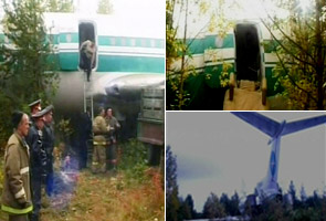 Plane crashes in woods in Siberia, no injuries reported 