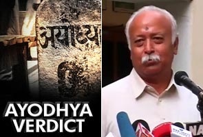 Ayodhya verdict: Court judgement nobody's victory or loss says RSS