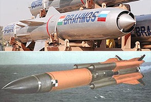 BRAHMOS cruise missile test-fired from Orissa coast