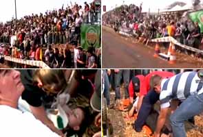 Brazil: Spectator stands collapses during race, 111 injured