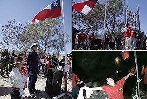 Trapped Chilean miners feast on meat pies