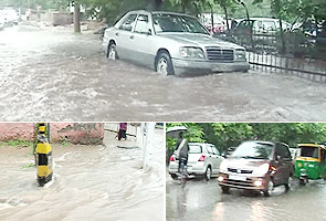 Heavy rains lash Delhi, waterlogging nightmare returns