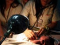 Newborn baby found alive in Manila airport garbage