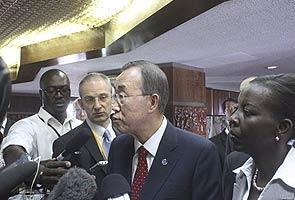 Ban Ki-Moon: End violence in Kashmir