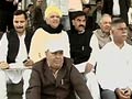 Opposition MLAs stage dharna over Omar speech