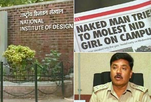 At Ahmedabad's NID, nude man molests student