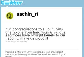 101 congrats to our CWG champions: Sachin Tendulkar 