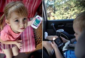 Toddlers' favorite toy: The iPhone