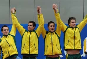 Australia's men reclaim 4x100m freestyle title